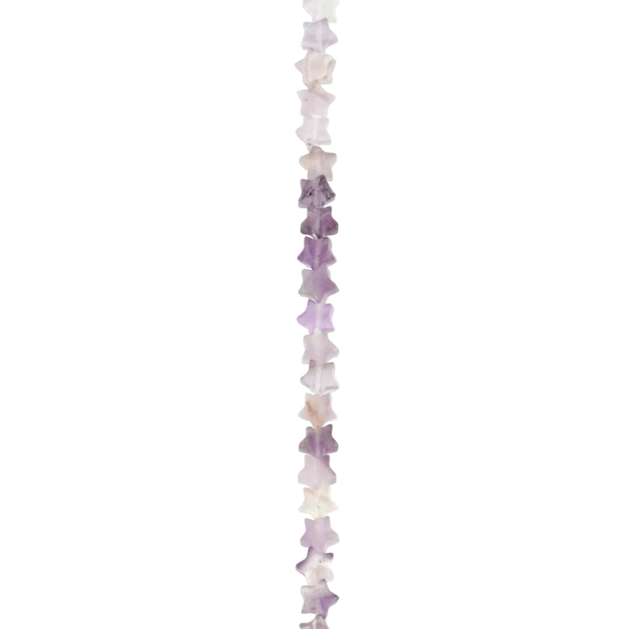 Amethyst Star Beads, 4mm by Bead Landing&#x2122;
